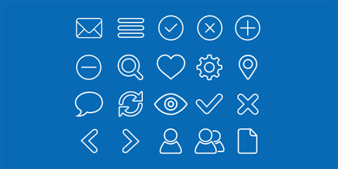 free outline icons