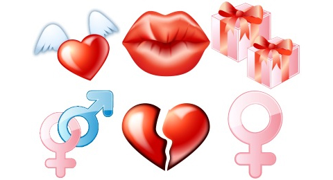 st valentine's free icons 2013