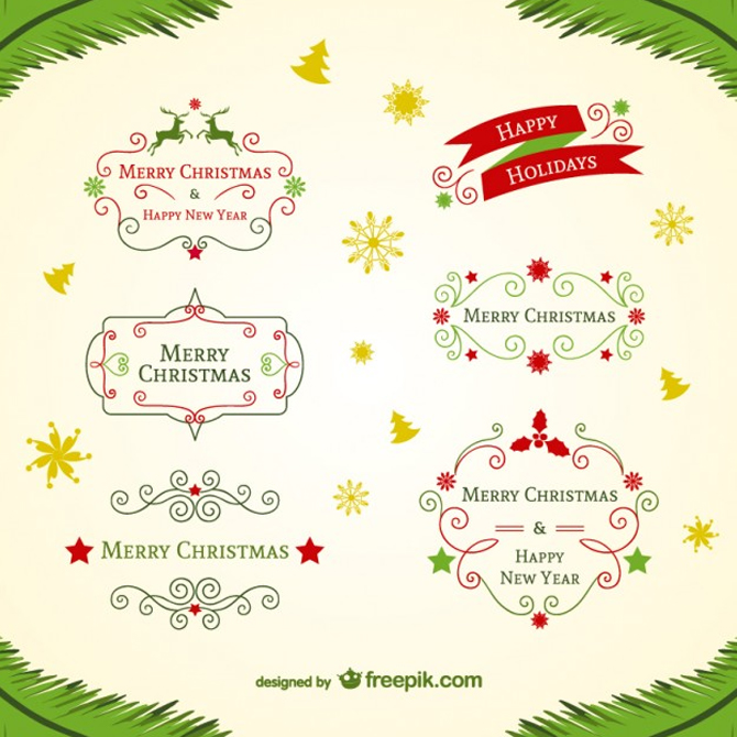 free-christmas-badges