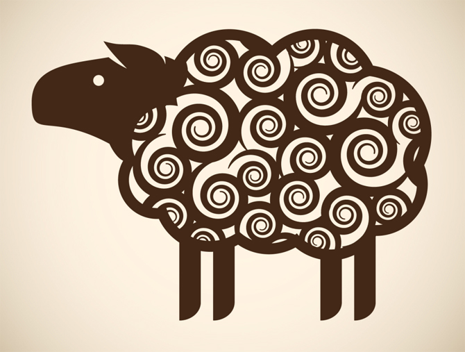 free-sheep-vector-images