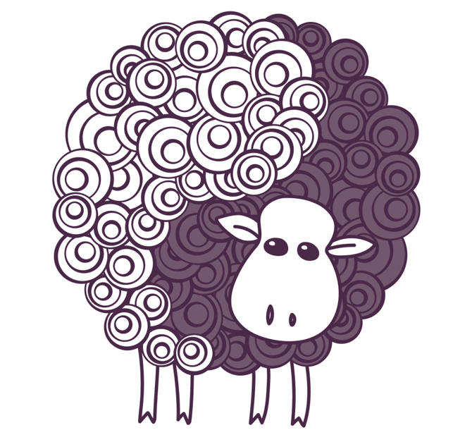 free-sheep-vector-images