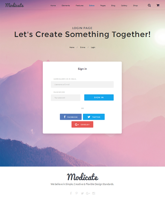 multipurpose HTML5 template