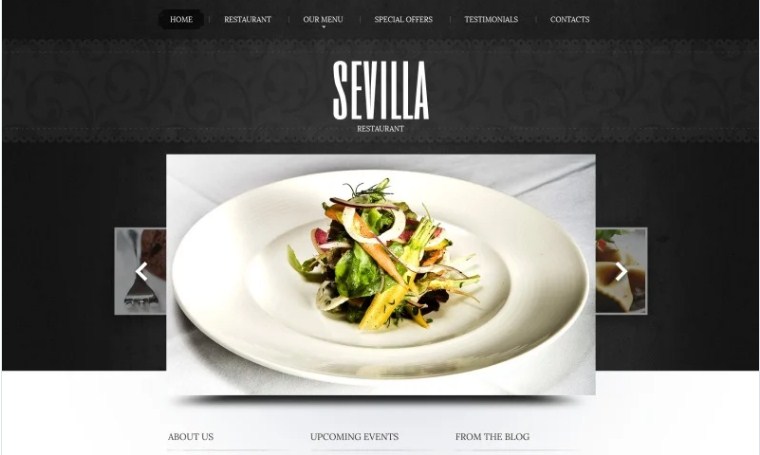 Cafe & Restaurant WP Theme