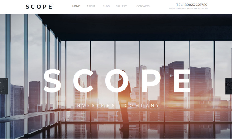 Corporate Design Joomla Theme