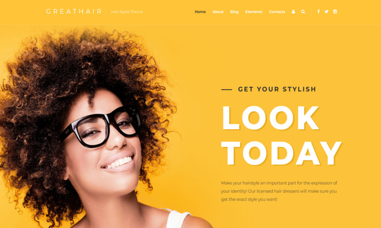 Great Hair - Free Joomla Templates