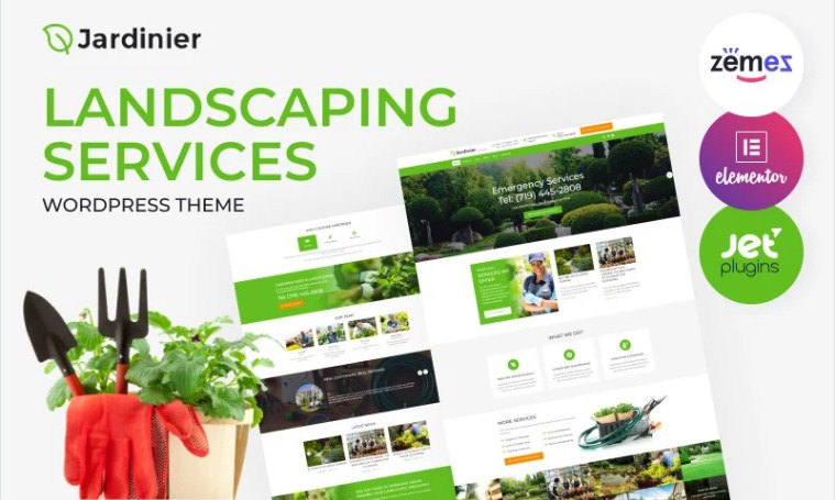 Jardiner - Free WordPress Themes