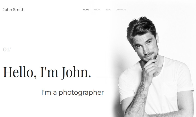 Personal Portfolio - Free Joomla Templates