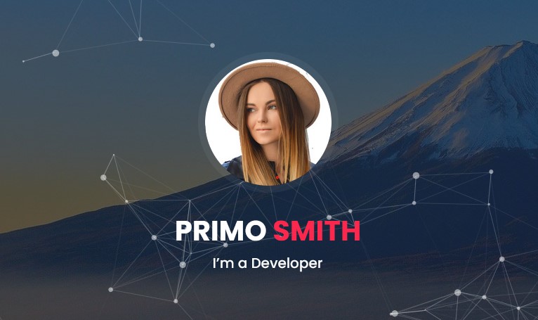 Primo Smith - Free Personal Landing Page Templates