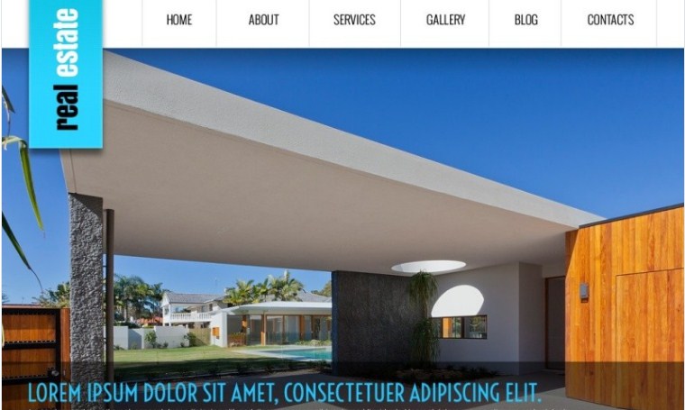 Real Estate Free WordPress Theme