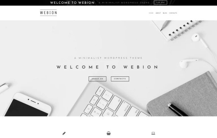 Webion - Free Elementor Themes