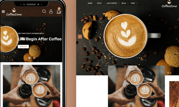 CofeeZone - Free WooCommerce Themes