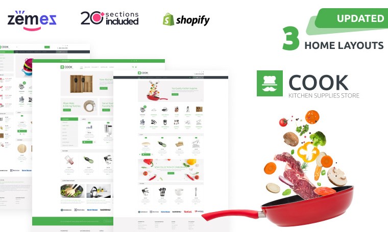 Cook Shopify Template