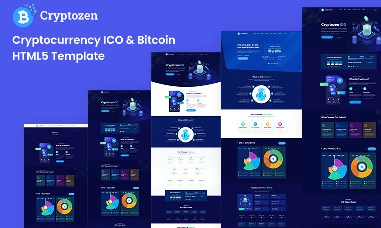 Cryptozen HTML5 Template