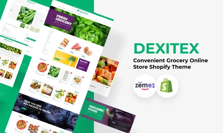 Dexitex - Free Shopify Themes