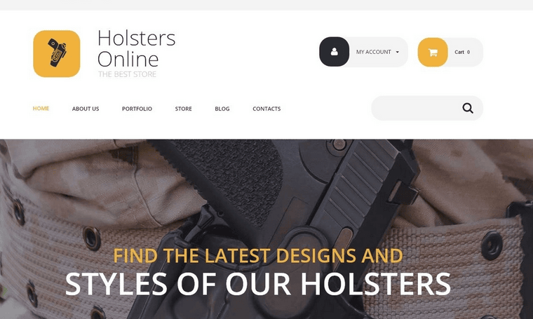 Holsters - Free WooCommerce Themes