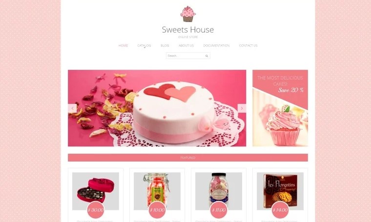 Sweets House - Free Shopify Themes