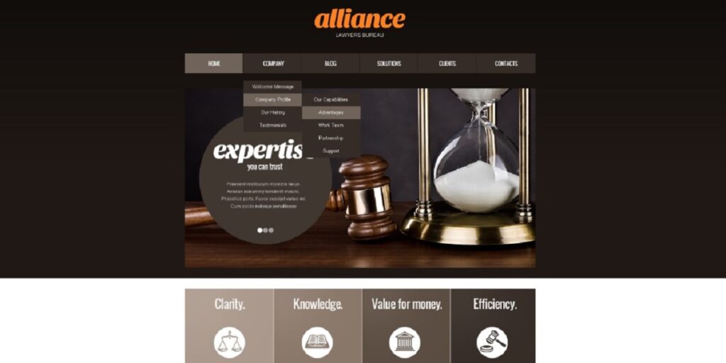 WordPress Law Firm theme