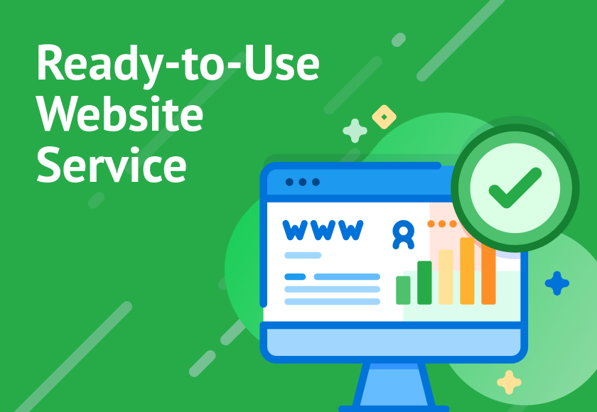 Ready-to-Use Website Service.
