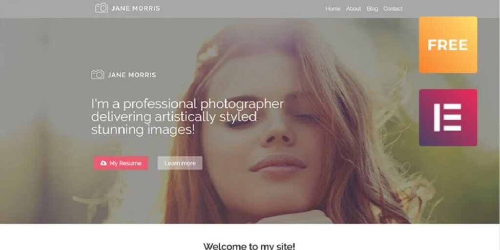 WordPress Photography Theme