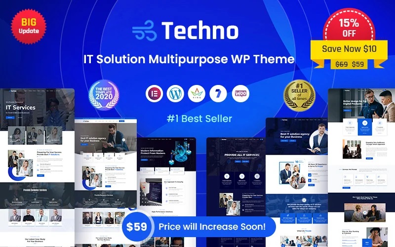 WordPress Techno Theme.