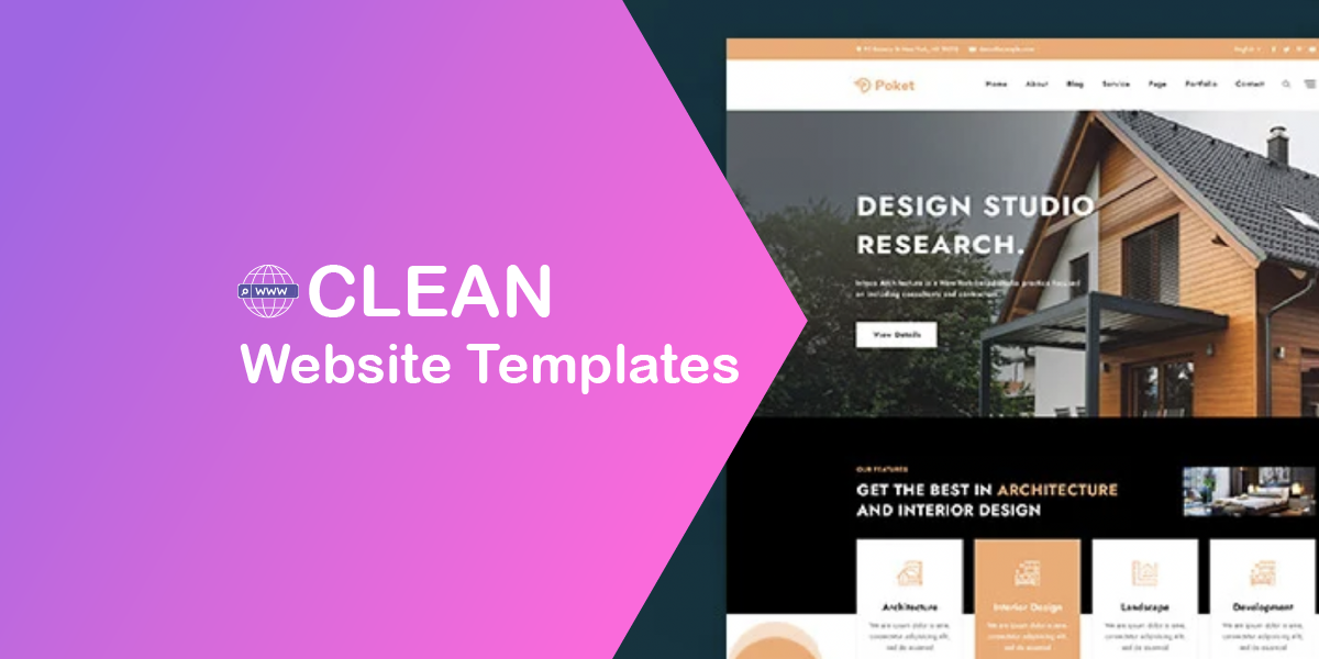 Download Clean Website Template