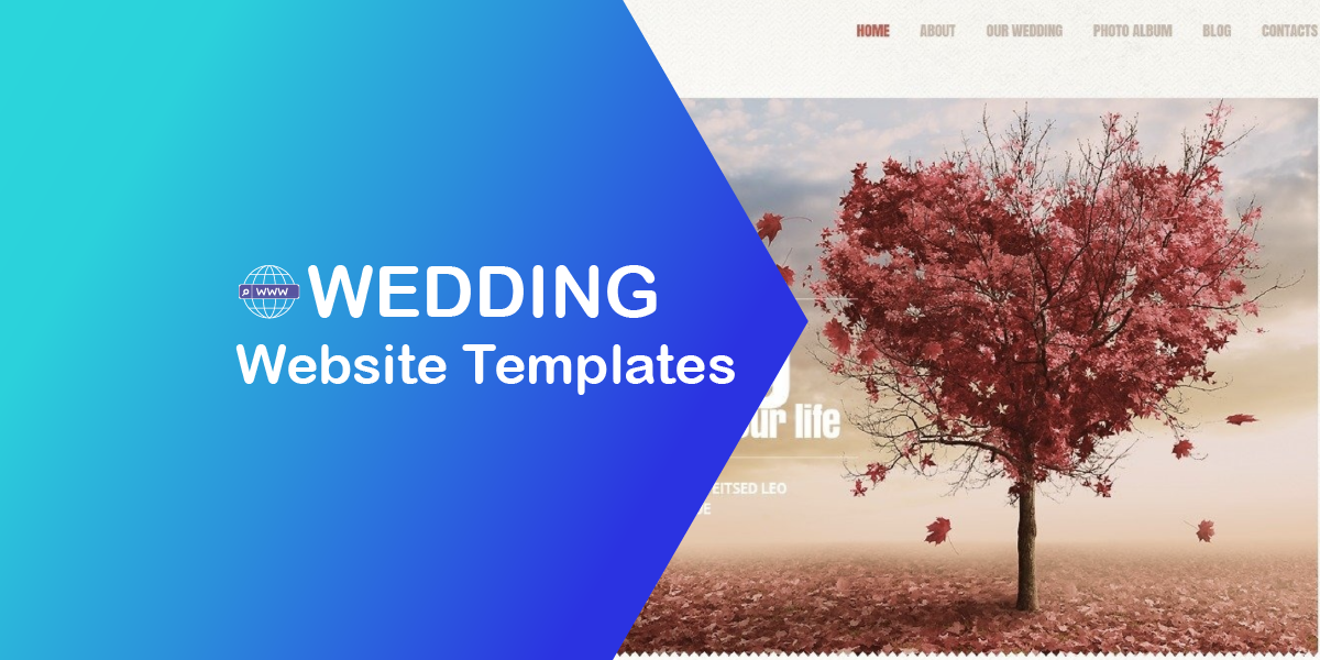 Free Wedding Website Templates