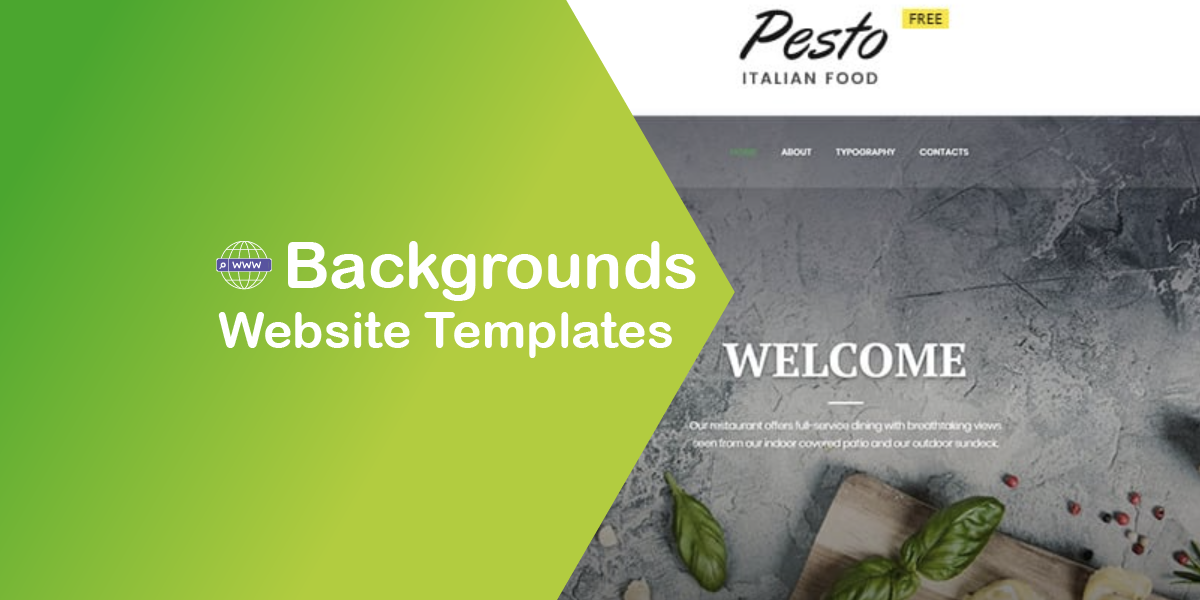White Backgrounds Website Templates