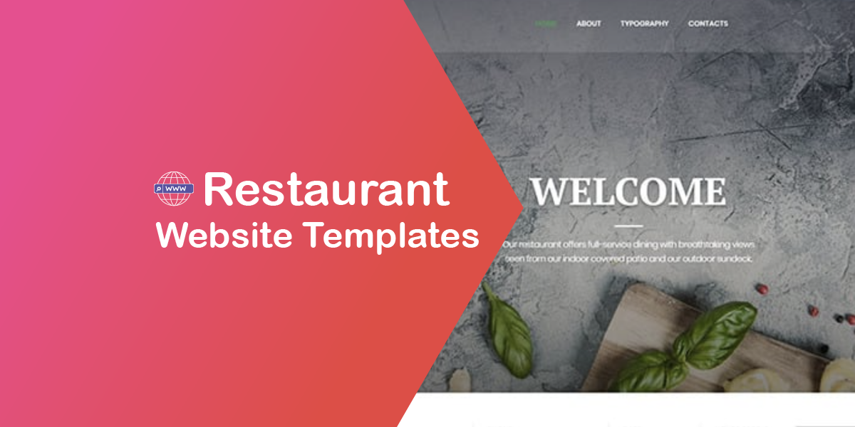 Restaurant Website Templates to Bring Your Business Online