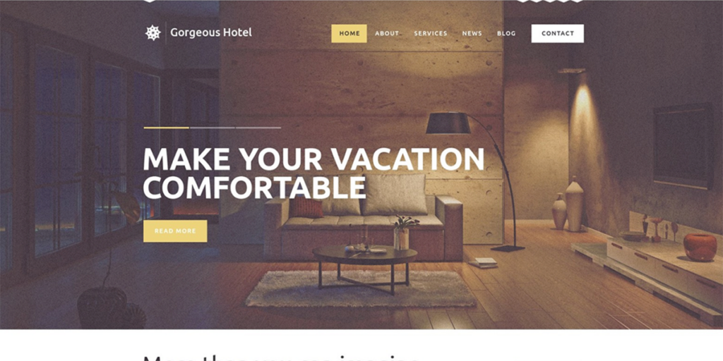 Free Hotel Website Templates