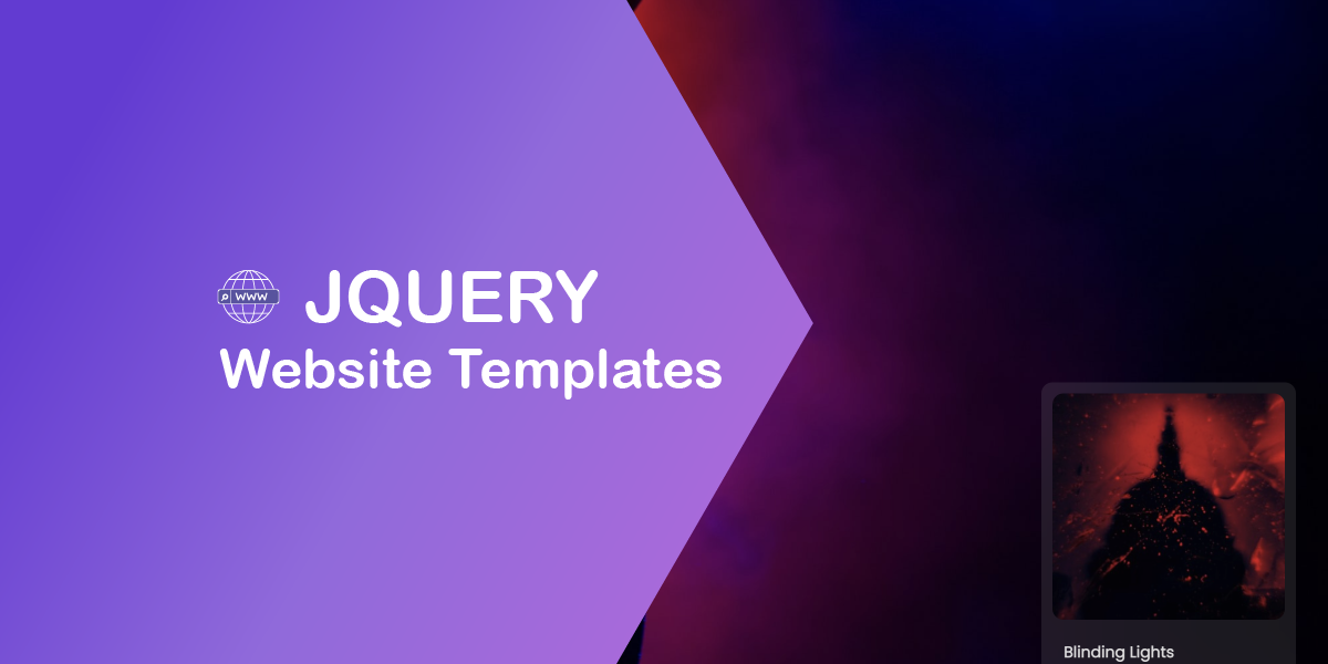 Free jQuery Website Templates – Your Online Presence