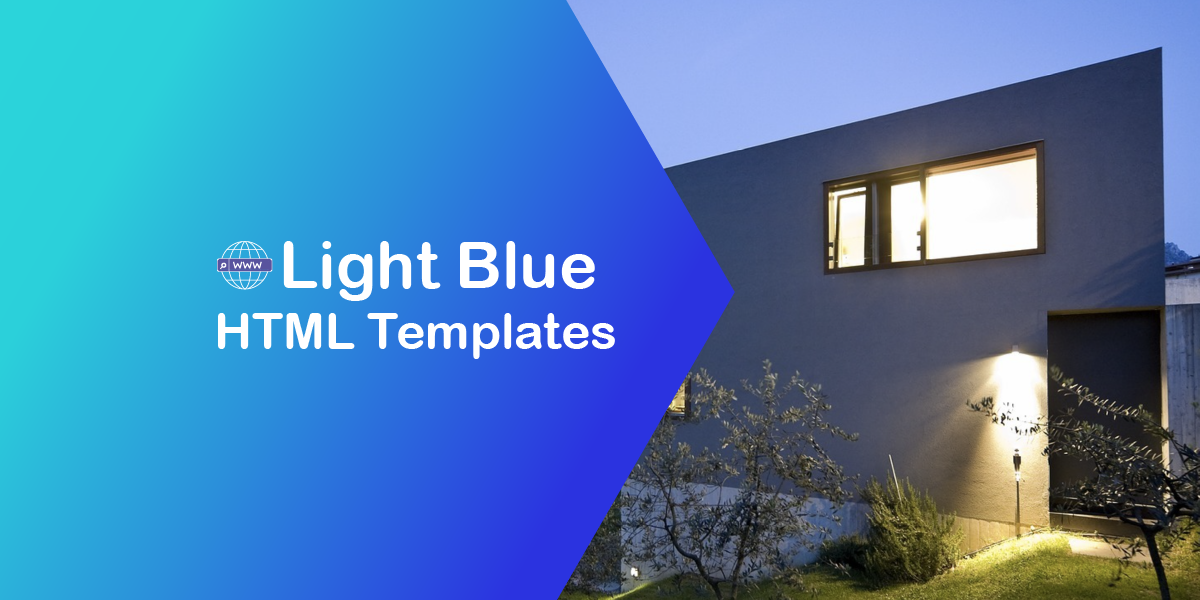 Light Blue HTML Templates