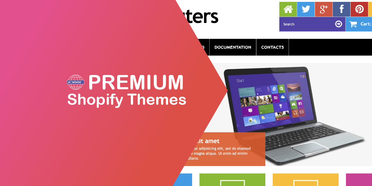 Premium Shopify Themes from TemplateMonster