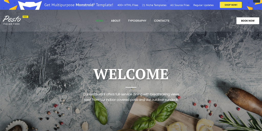 Free HTML5 Single-Page Theme