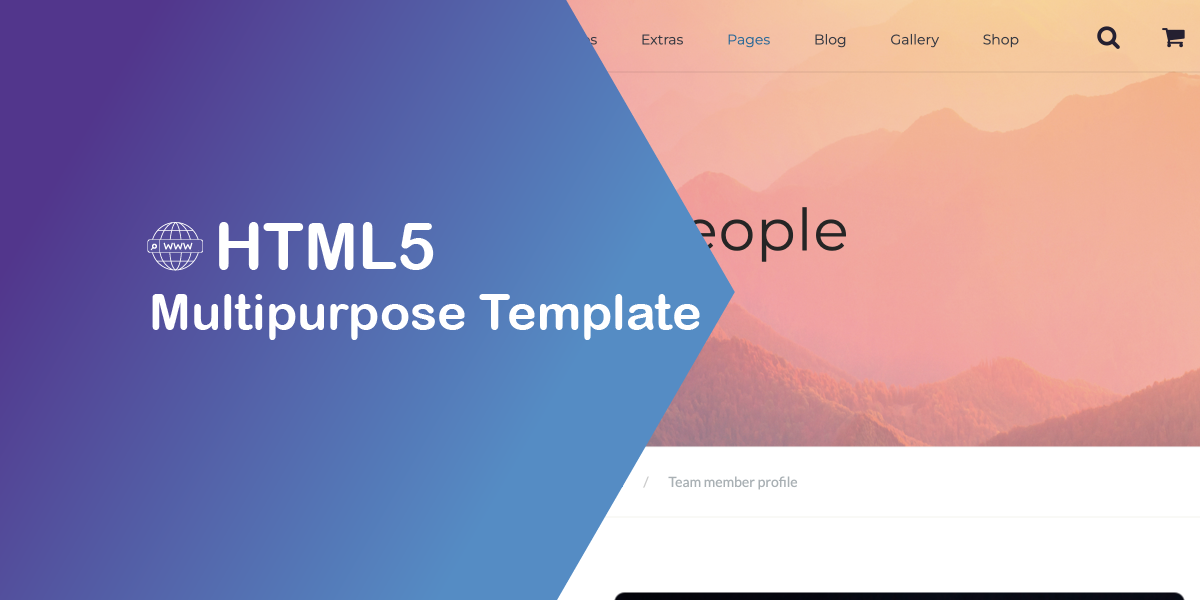Modicate Multipurpose HTML5 Template: Get All You Need in One Package