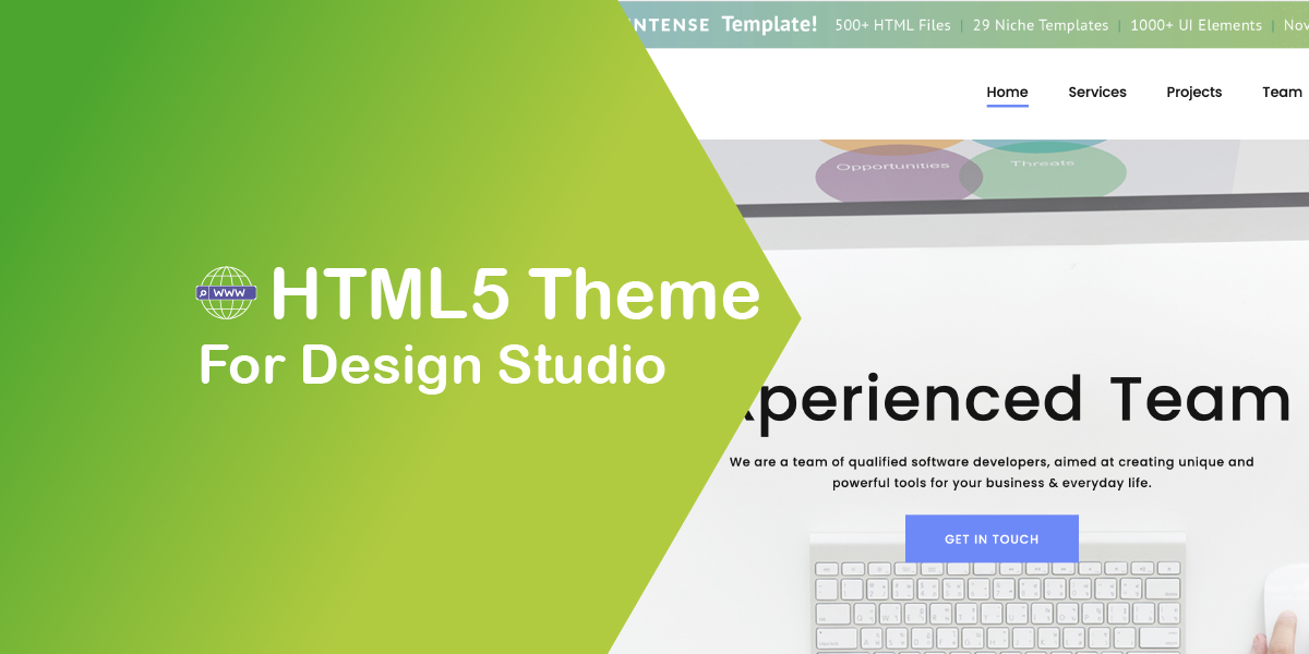 Design Studio Free HTML5 Theme Freebie