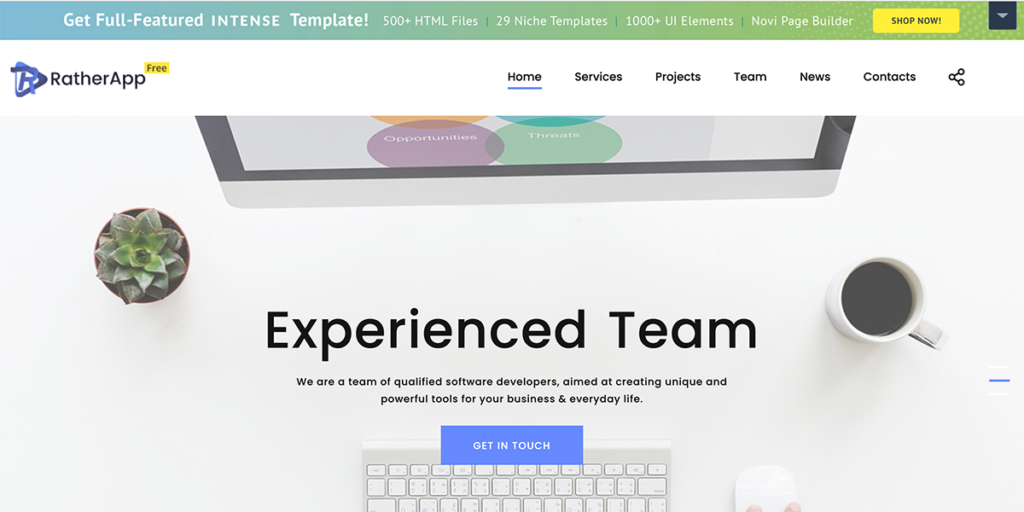 Design Studio Free HTML5 Theme