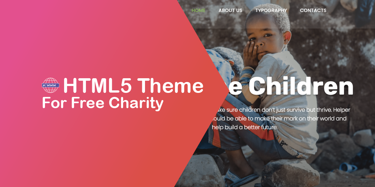 Free Charity Responsive HTML5 Theme