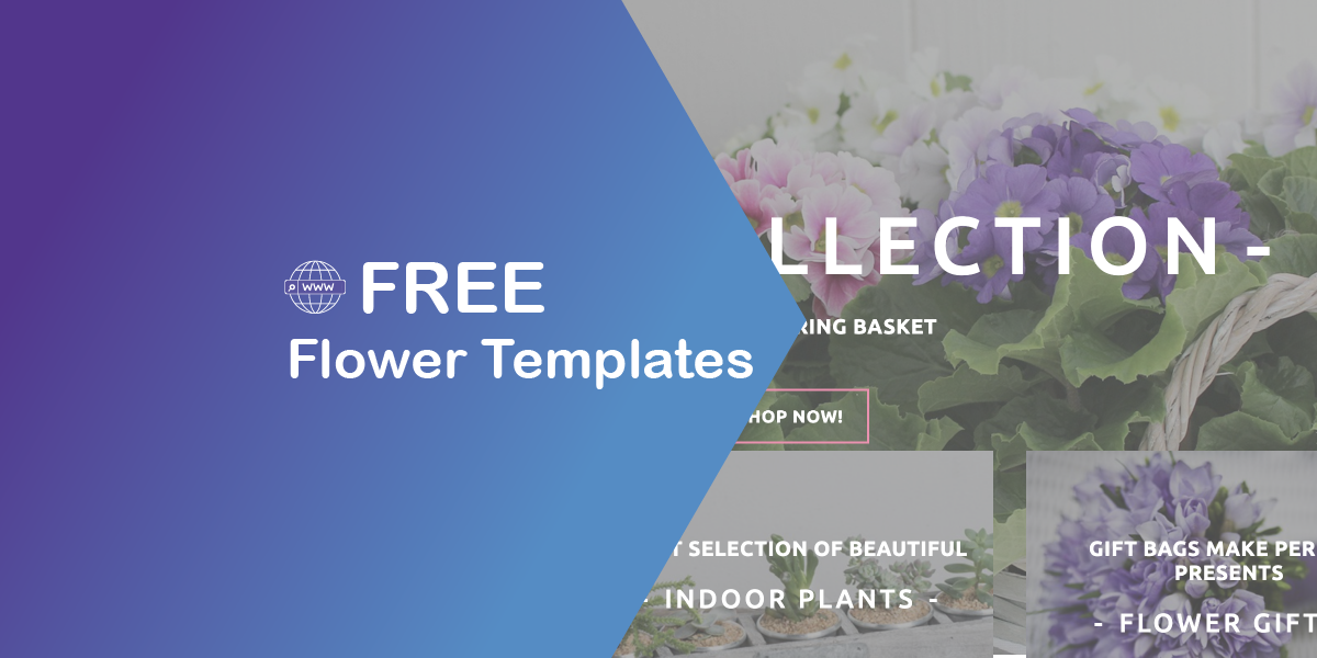 Free Flower Web Templates: Part 2