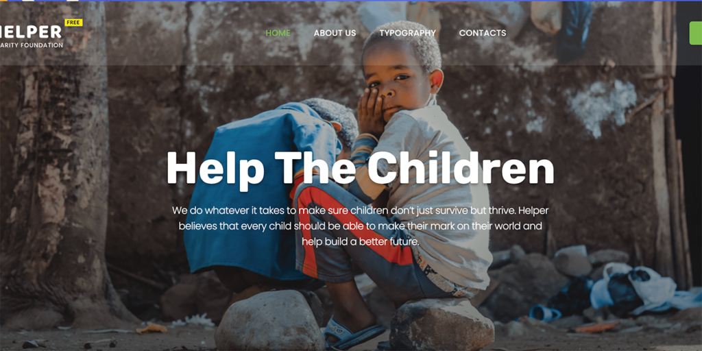 Free Charity Responsive HTML5 Theme