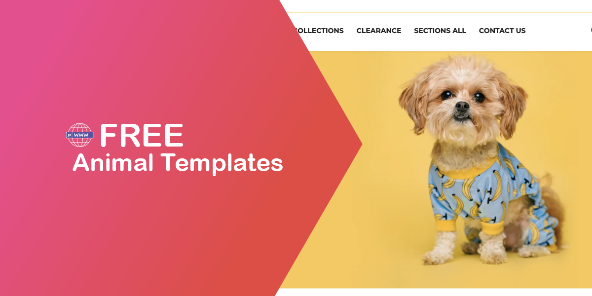 Animal and Pet Templates – Free Web Themes