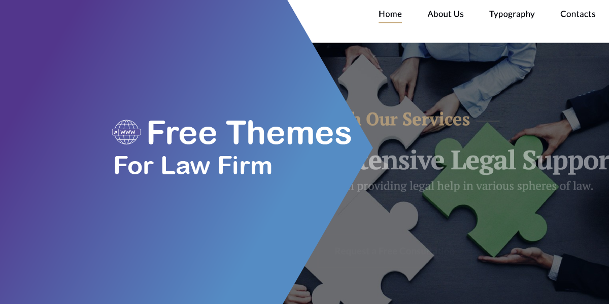 Web Templates For Law Firm – Free Themes