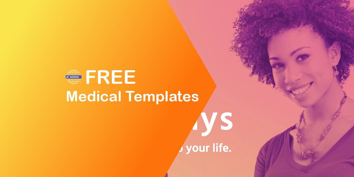 Free Medical Templates to Build Website and Blog