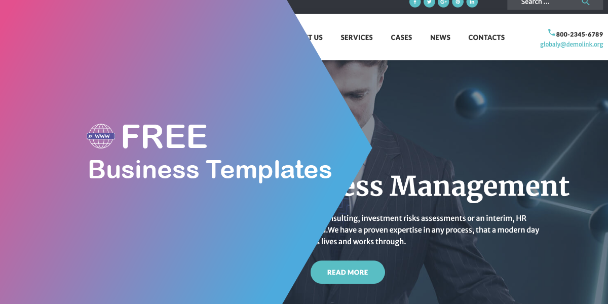 Free Business Web Templates