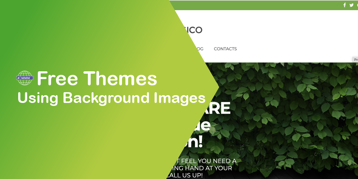 Free Templates Using Background Images