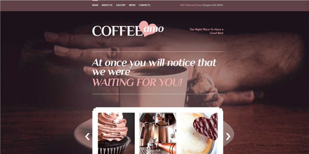 Templates Decorated With a Coffee Theme