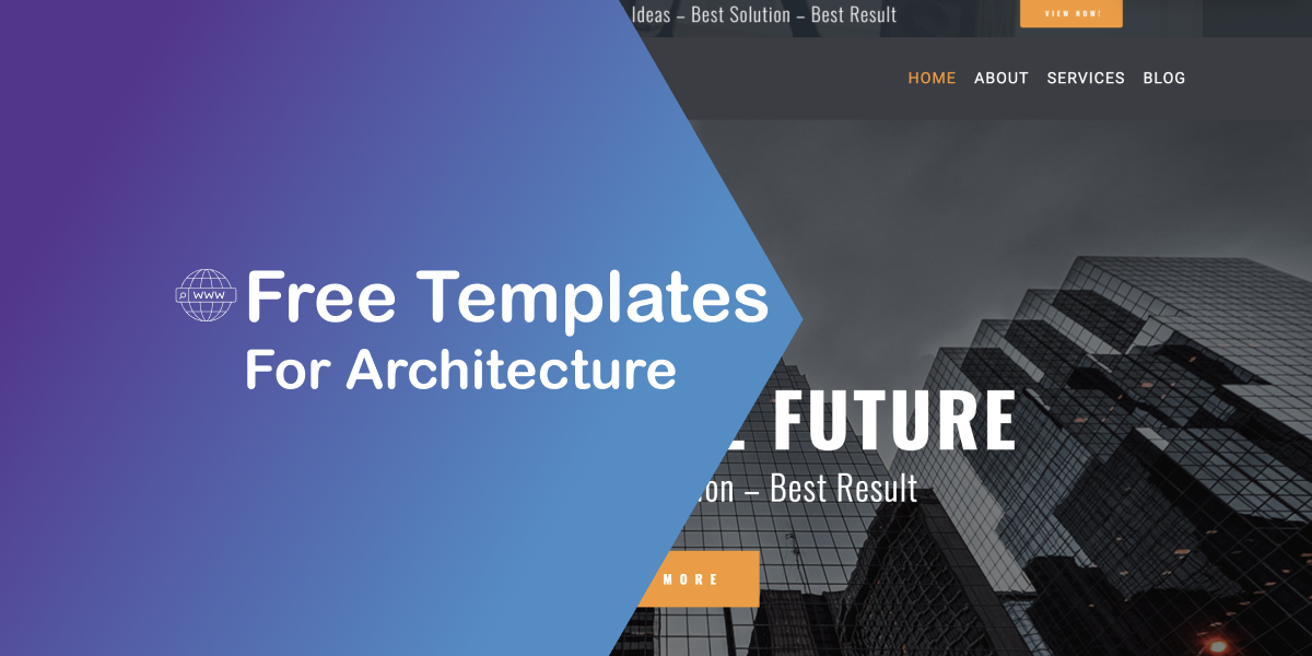 Free Templates for Architecture Websites