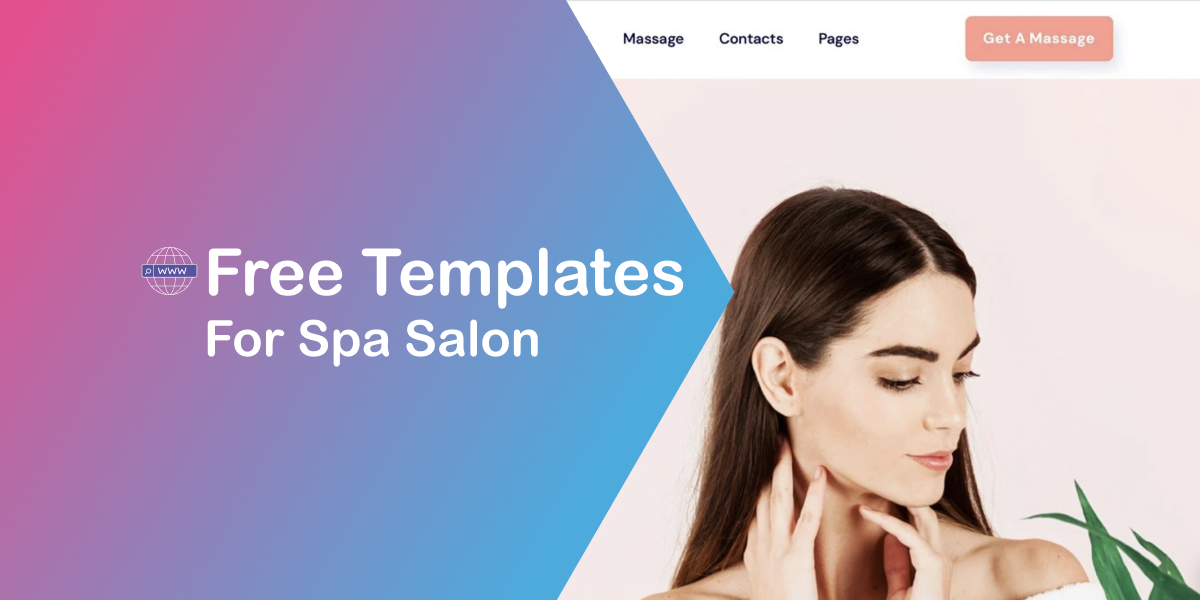 Free Website Template for Spa Salon with jQuery Slider and Zoomer Effect