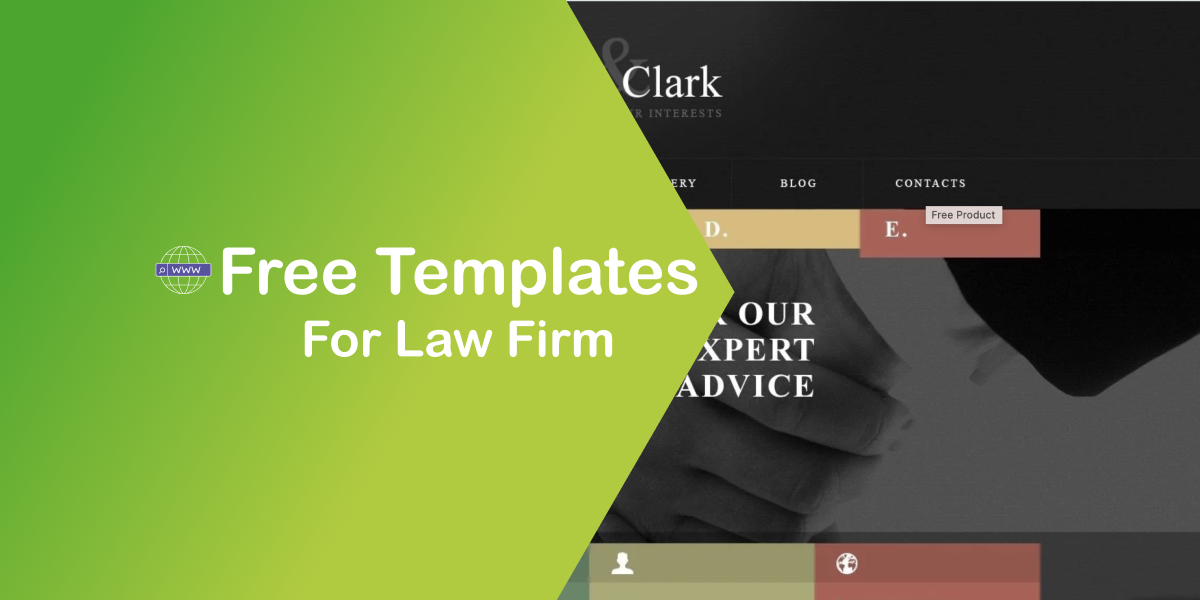Free Website Template for Law Firm: Your Holder of Power