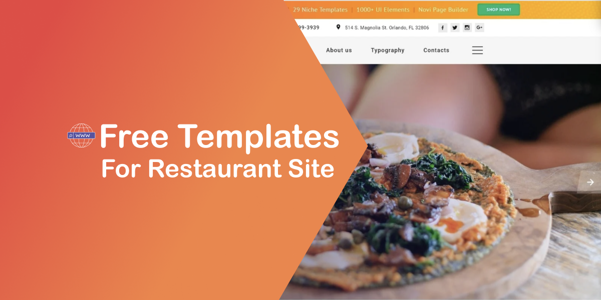 Bon Appetit! Free Website Template for Restaurant Site