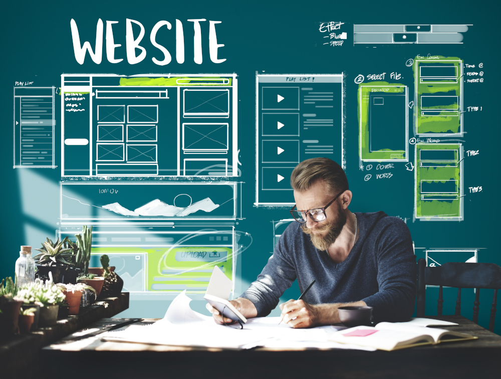 designing a distribution business website